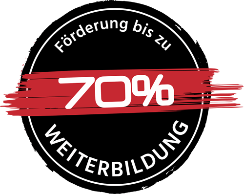 70 Prozent Förderung Weiterbildung